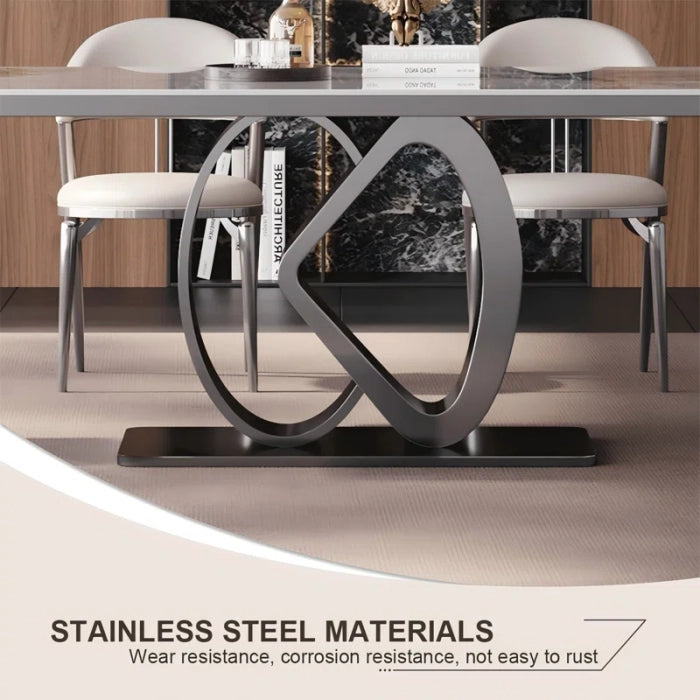 Chromium Modern Dinning Table