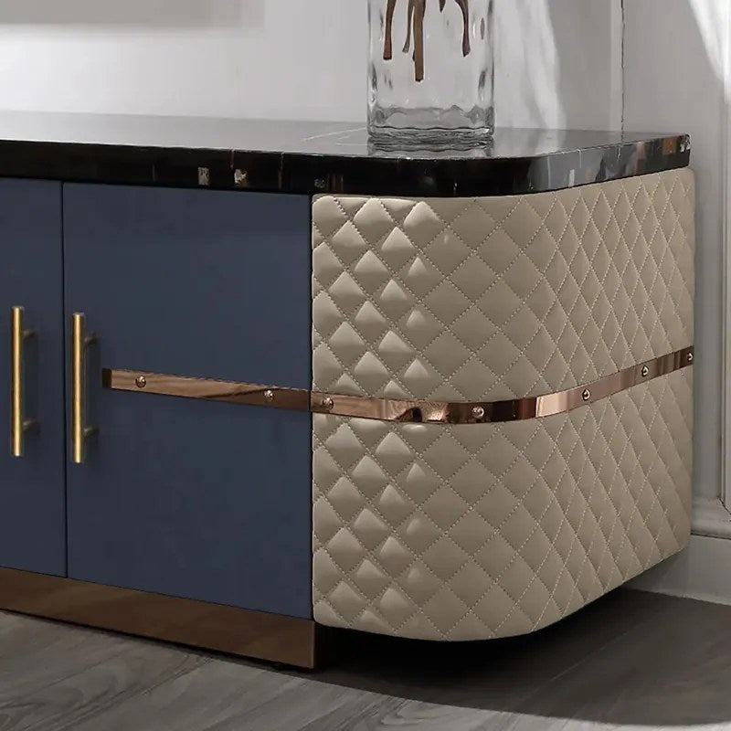 Big TV Unit With Marble