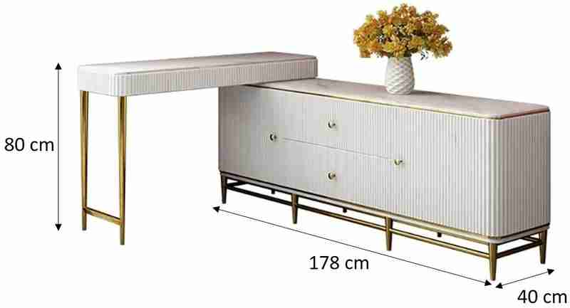 Makeup Vanity Table Cabinet