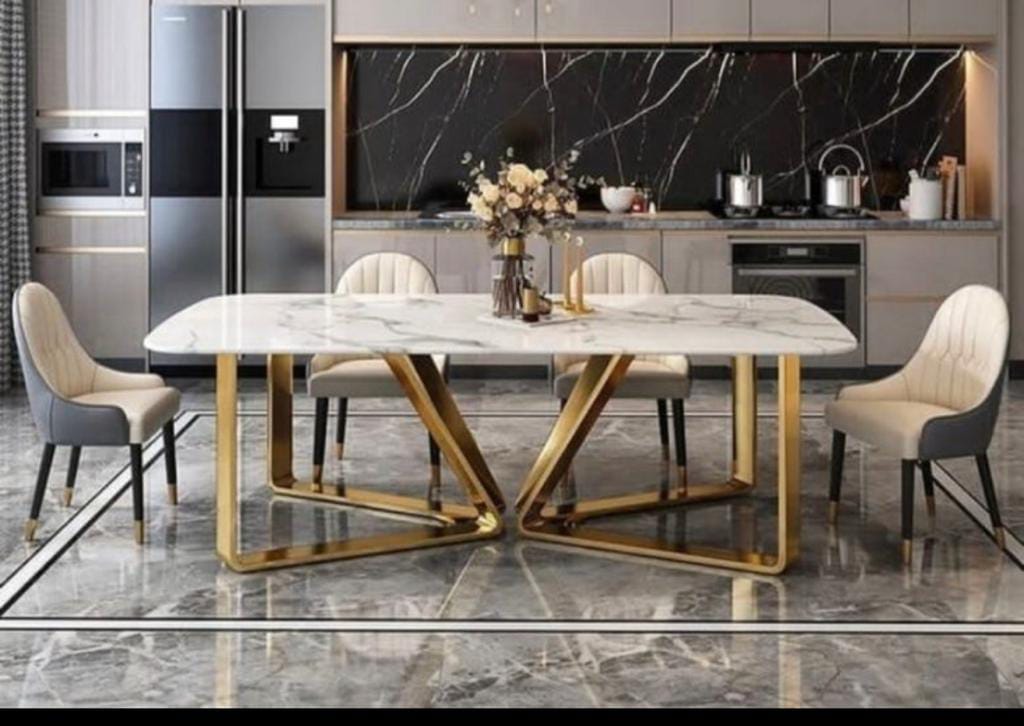 Stainless Steel Dining Table