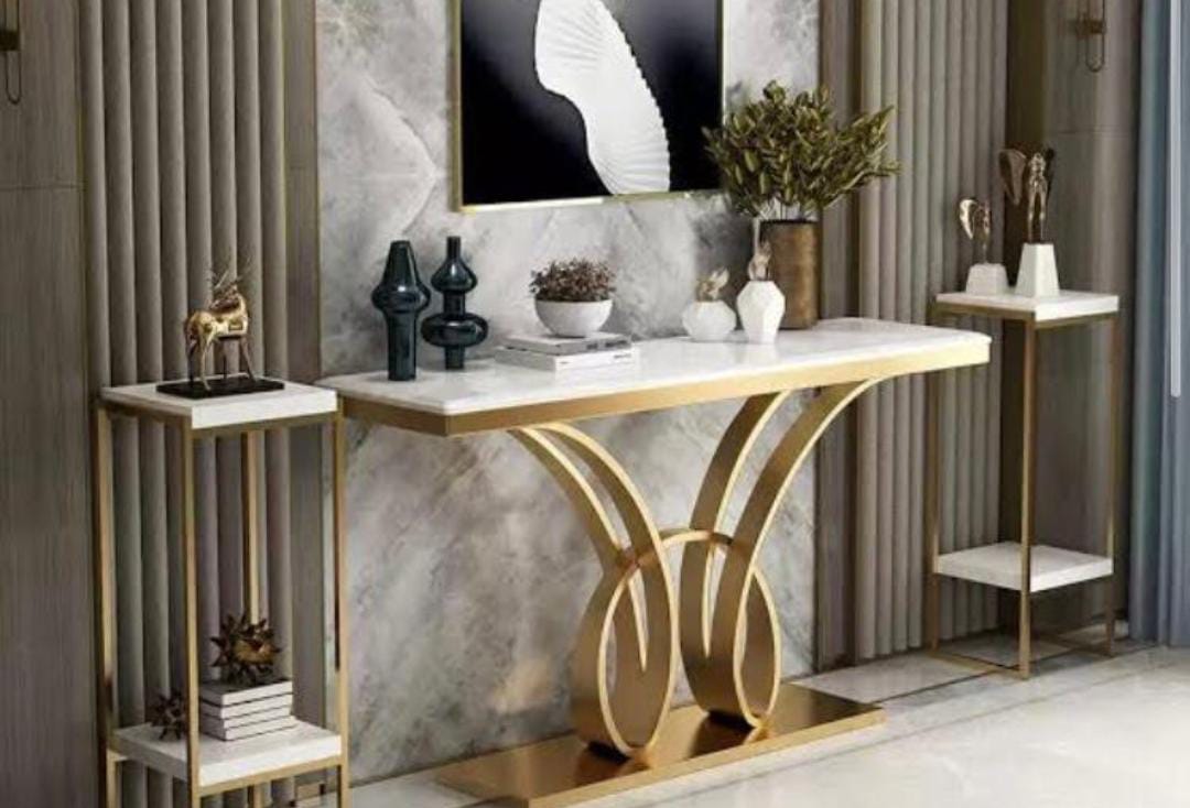 Stainless Steel Console Table