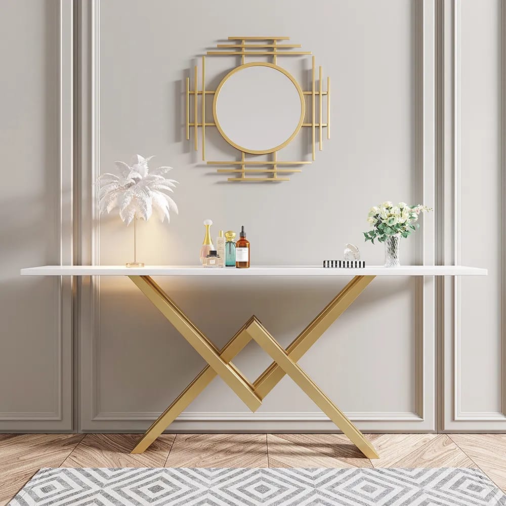 Metal Console Table