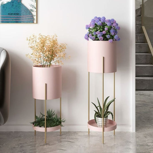 Modern Planter Set, pink