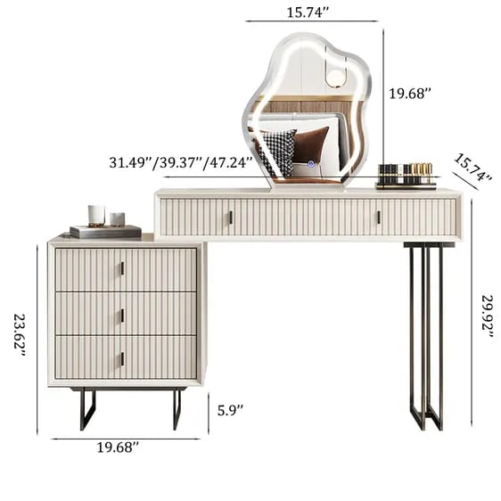 Modern Design Dressing Table Set
