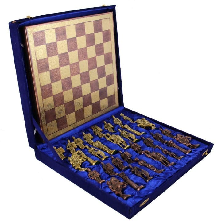 Handcrafted Brass Chess