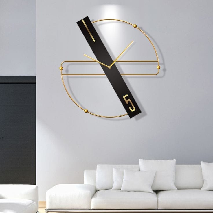 Los Angeles Clippers Round Wall Clock Chrome Style main image 1