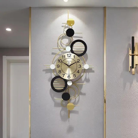 Verticle Ring Wall Clock