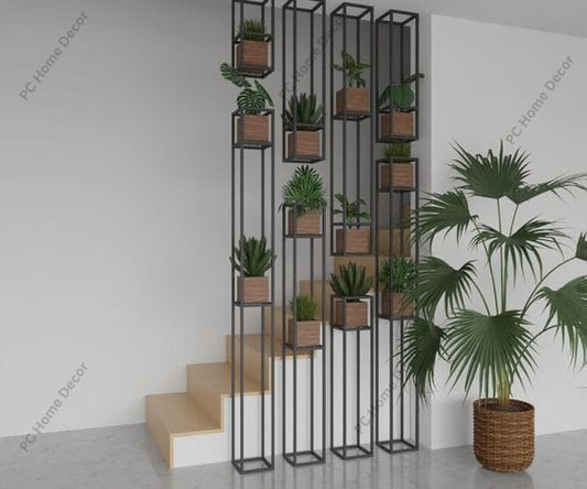 Exclusive Partition With Planter Space Design