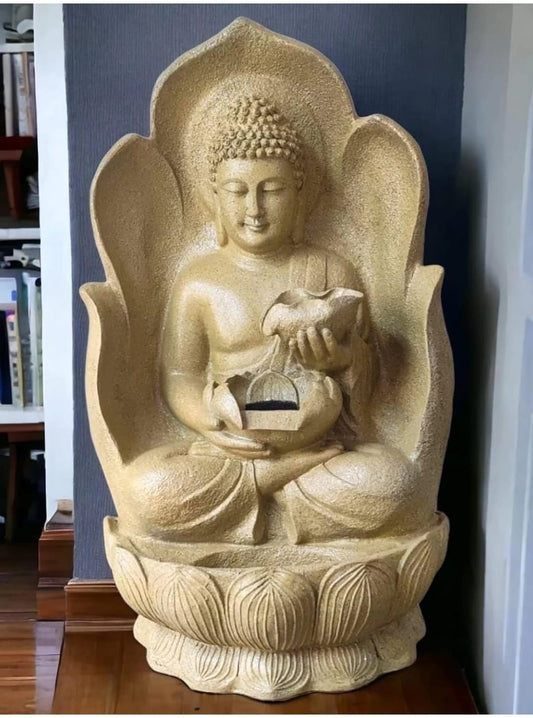 Buddha With Two Bowl