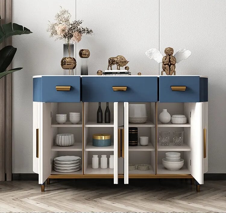 Entryway Storage Console Cabinet With Elegant Design
