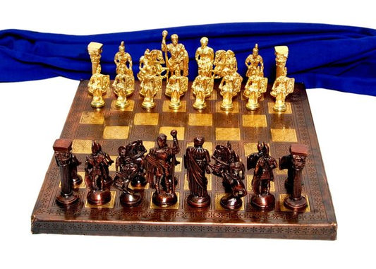 Handcrafted Brass Chess