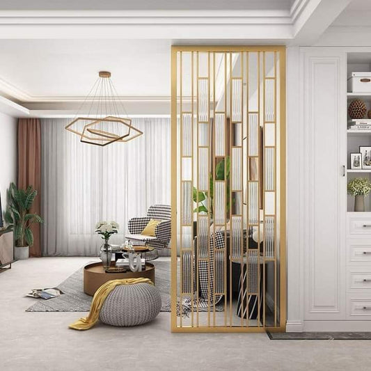 Exclusive Metal Partition For Living Room