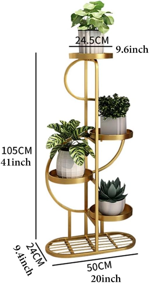 Luxury Planter Stand With Plates