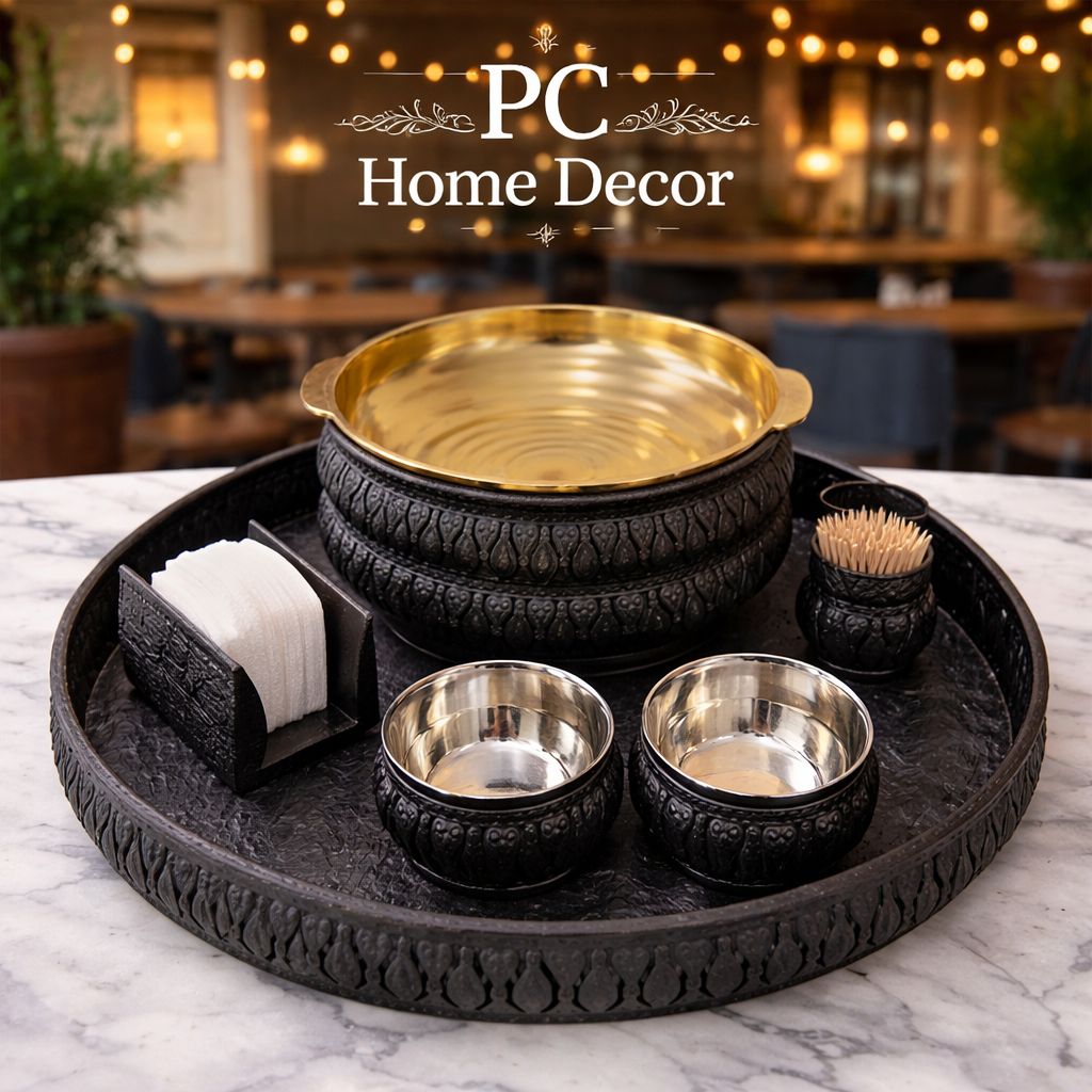 Premium Snack Warmer Set With Hot Plate