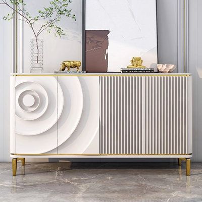 Entryway Premium Storage Console Table
