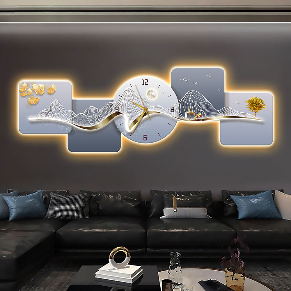 Crystal Wall Clock