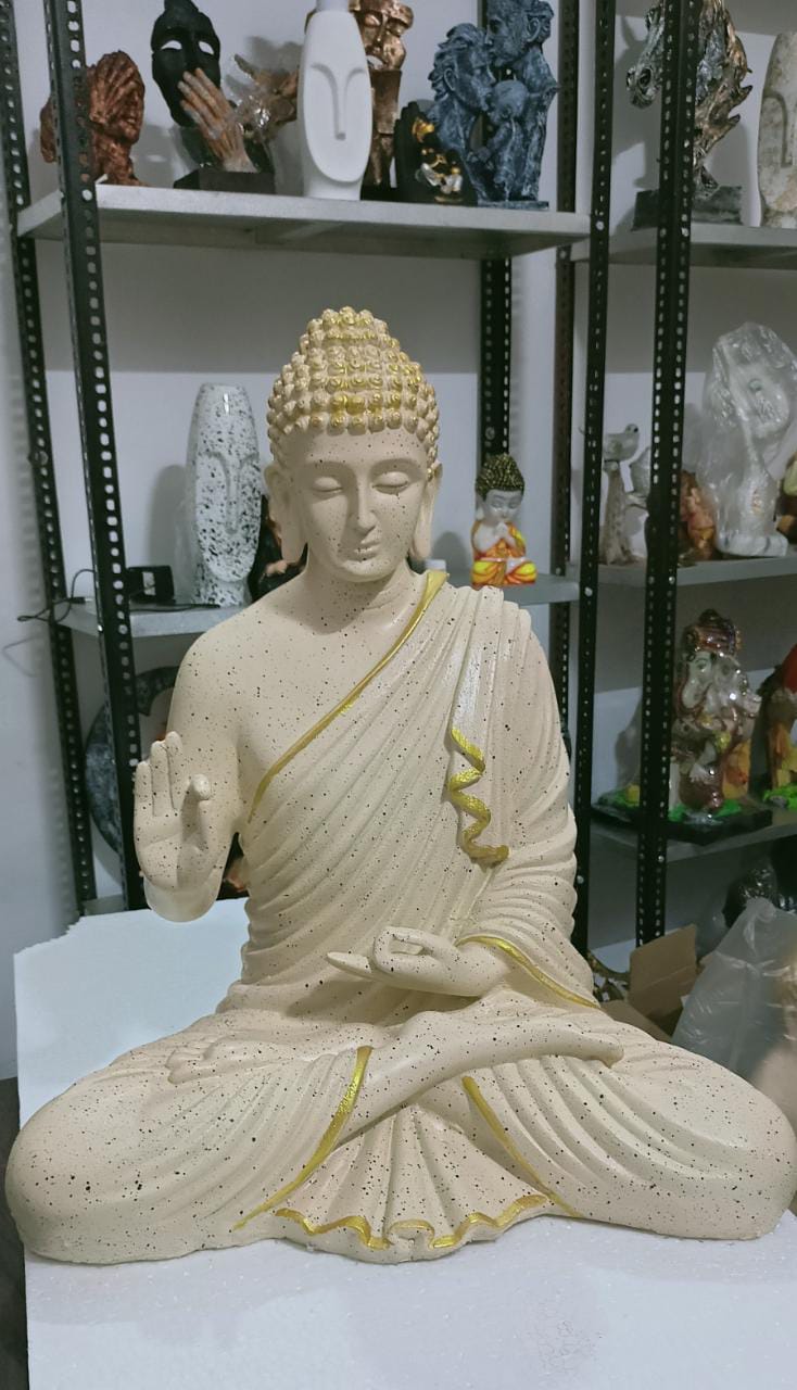 PC Home Decor |Buddha Statue Beige