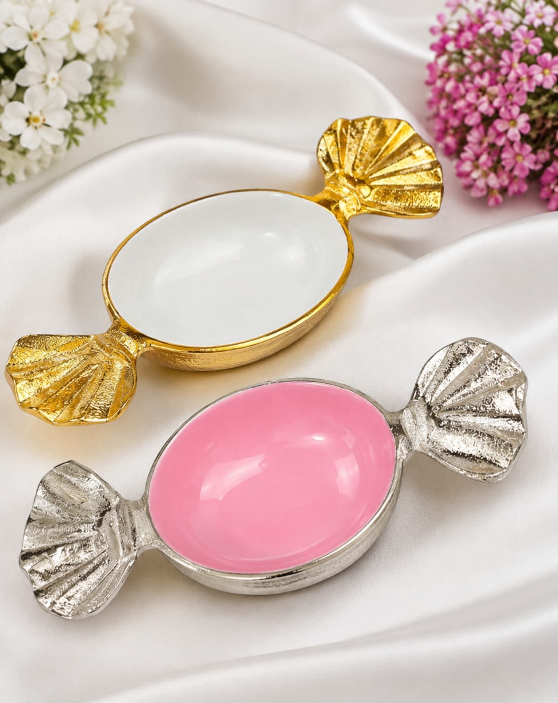 Elegant Toffee Dry Fruit Platter – Set of 2