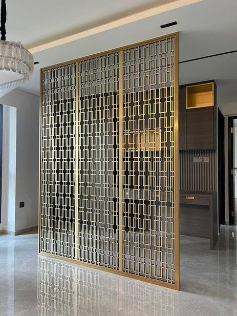 Big Stainless Steel Metal Partition (10 feet×5 feet )
