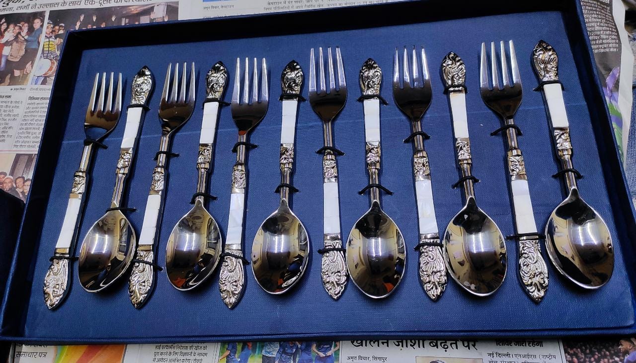 PC Home Decor | Elegant MOP Dinner Set