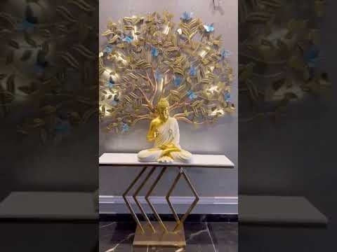 Decorative Metal Tree With Butterfly | Wall Hanging Decor