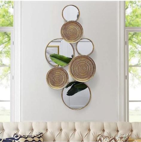 Vertical Exclusive Mirror Wall Decor