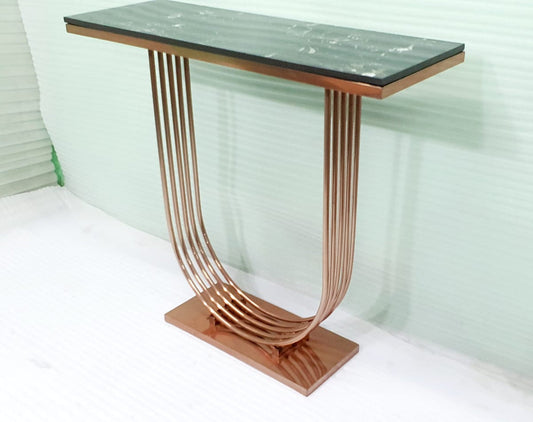 Console Table | Rose Gold
