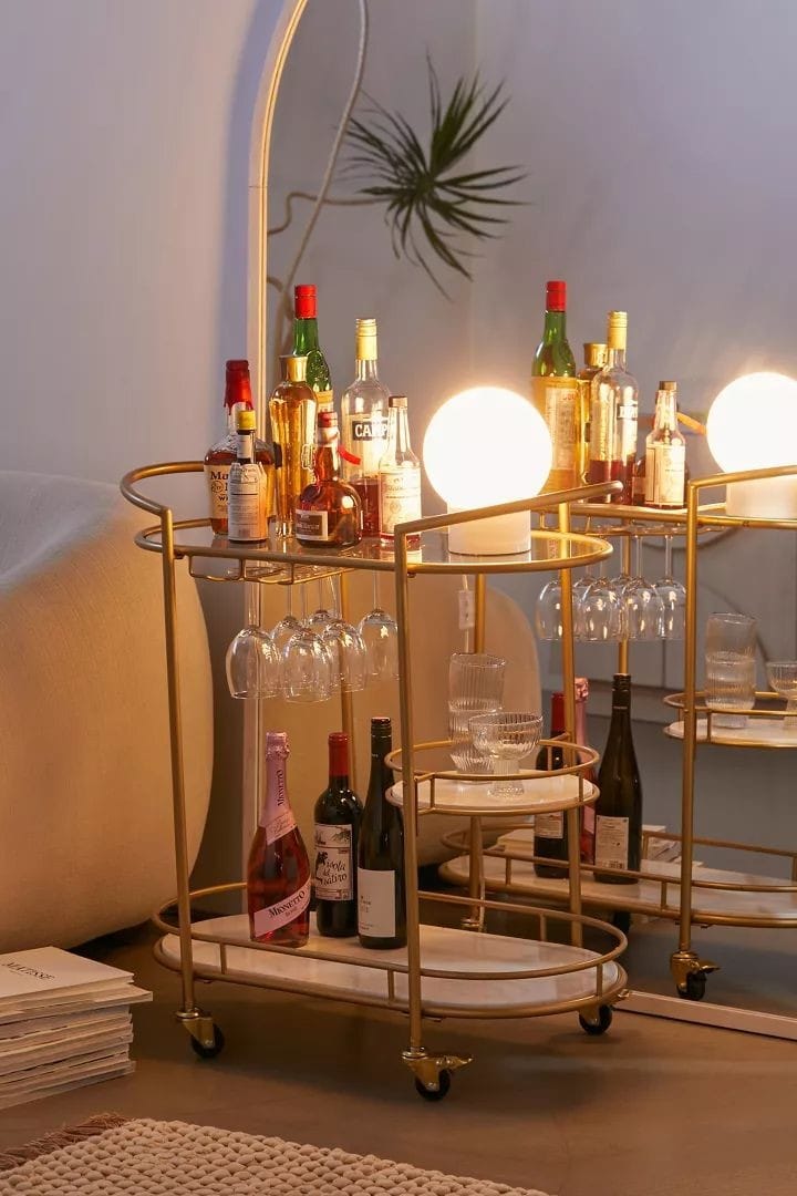 PC Home Decor|Exclusive Bar Trolly