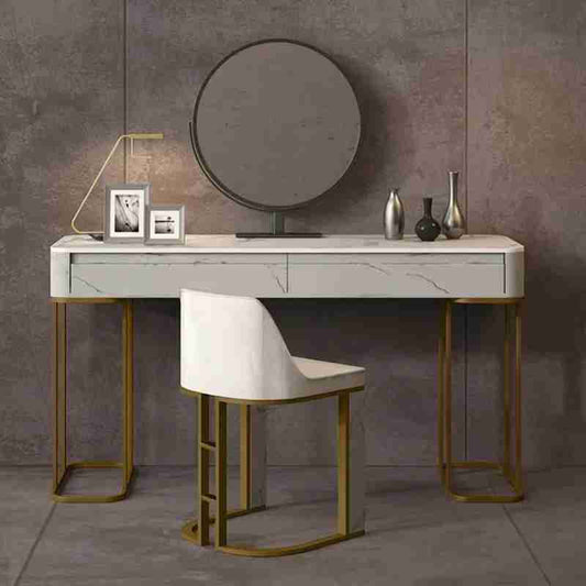 Elegant Dressing Table With Chair