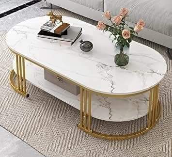 Oval Shaped Centre Table