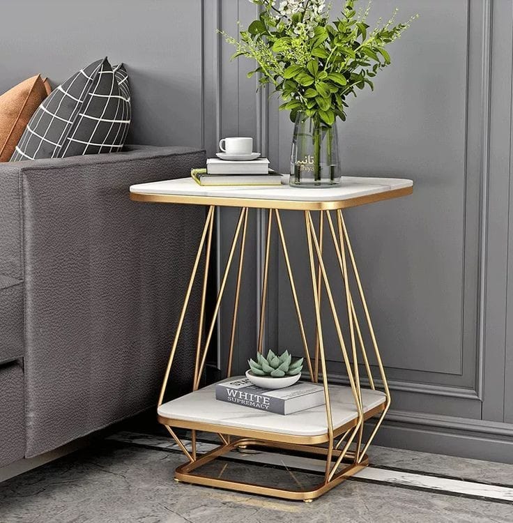 Metal Side Table