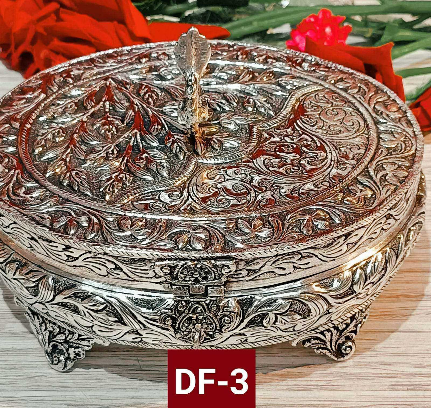 Oval Dryfruit Box- Stylish Storage