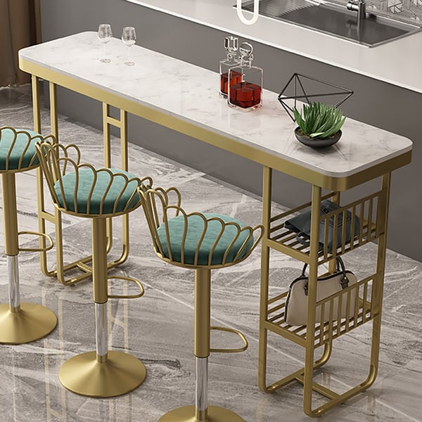 Unique Bar Chairs With Table Combo Set Of 3)