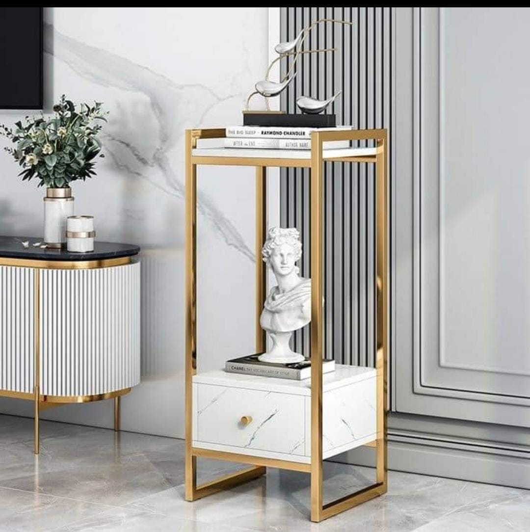 Sofa Side Tabke With Storage