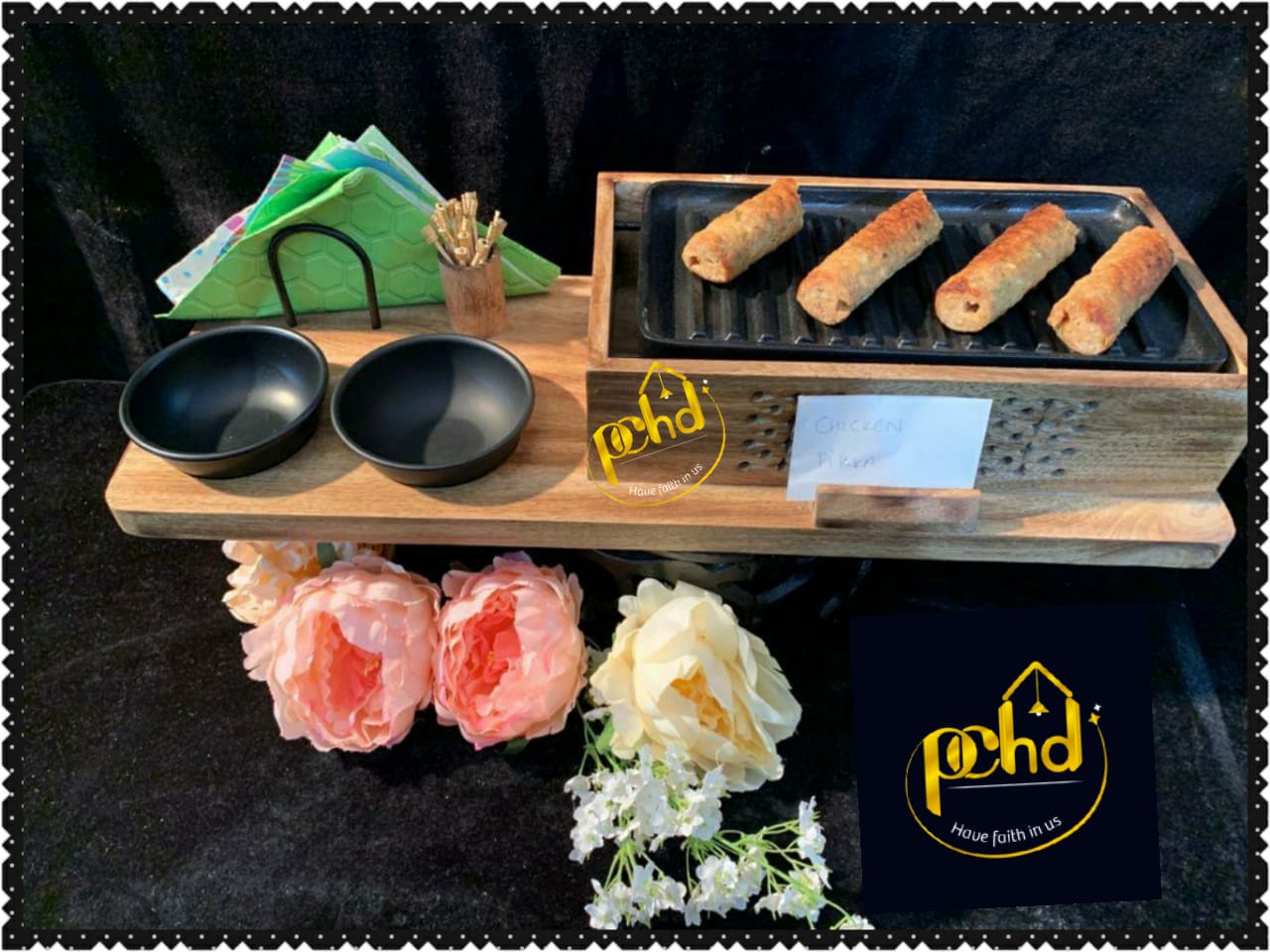 PC Home Decor | Classy Snack Warmer Server