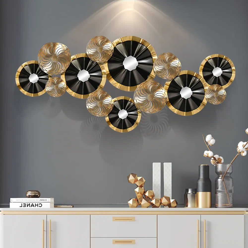 PC Home Decor | Black and Gold Wall Decor