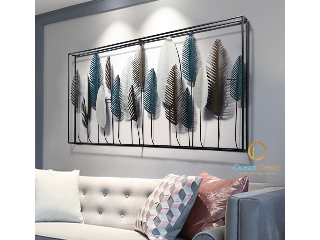 Leaf Wall Art | Wall Decor (60"?30")