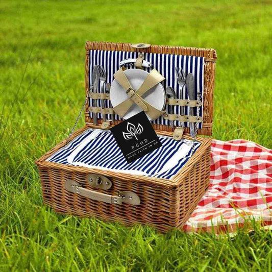 PC Home Decor | Imported Picnic basket, Brown