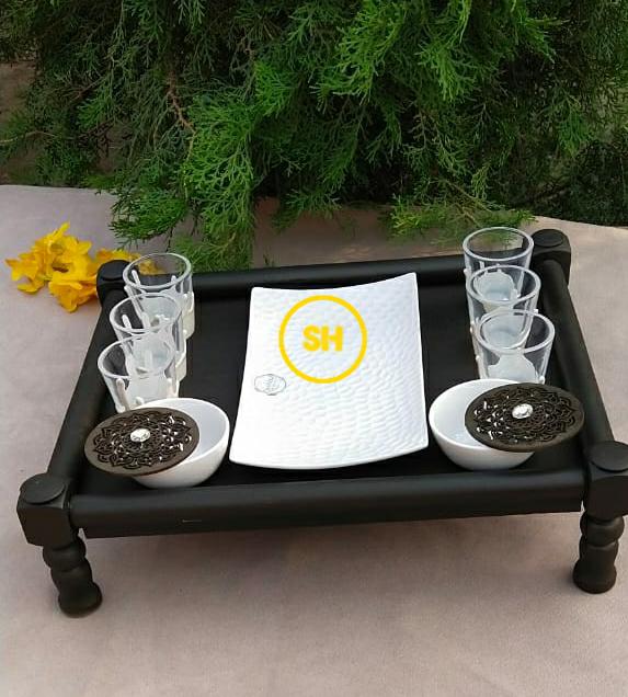 PC Home Decor | takila shots khaat platter