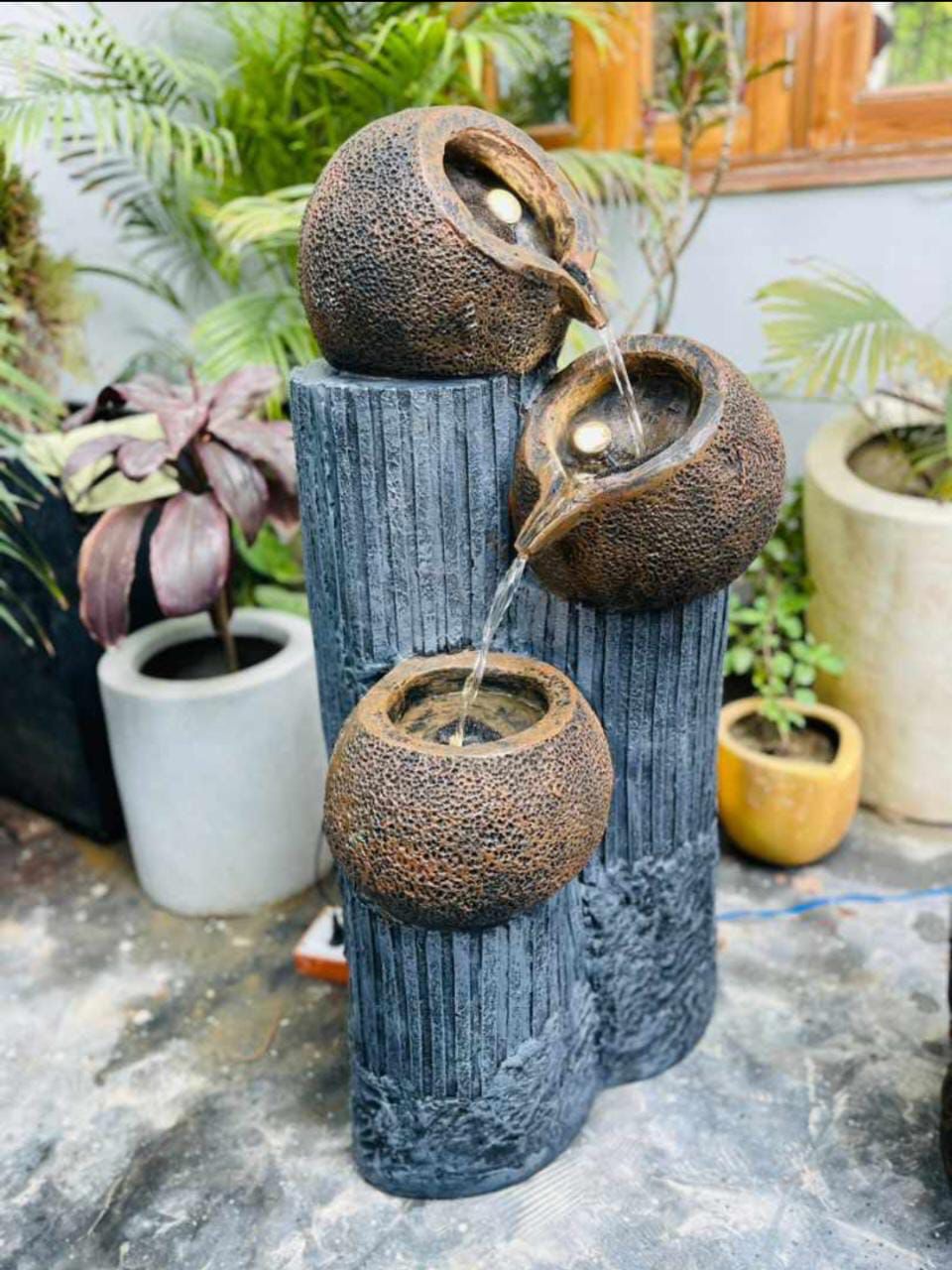 Nest Style Water Fountain For Indoor