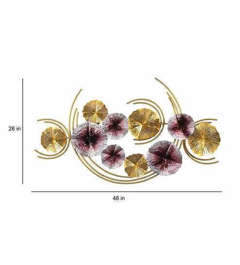 PC Home Decor | Ring Plates Metal Wall Decor
