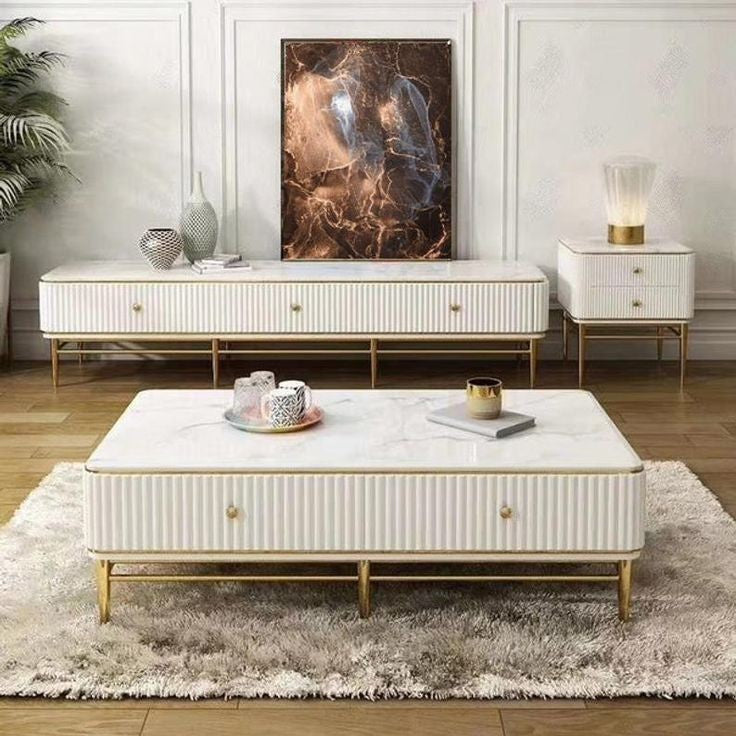 Decor Living Room With Exclusive Combo TV unit | Centre Table | Side Table