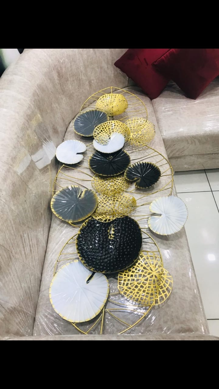 Exclusive Lotus Leaf wire Metal Wall Art For Home Decoration
