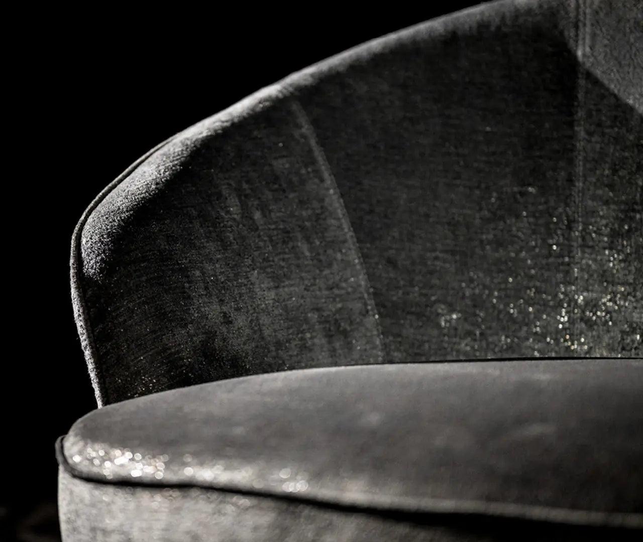Luxury Velvet Accent Chair with Gold Base
