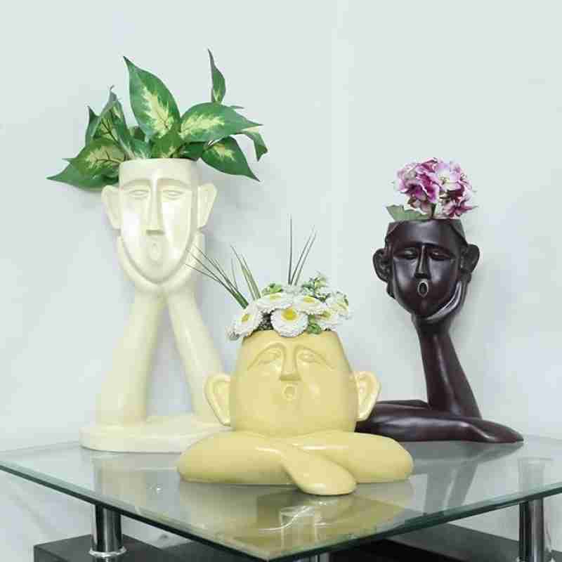 Polyresin Face Planter