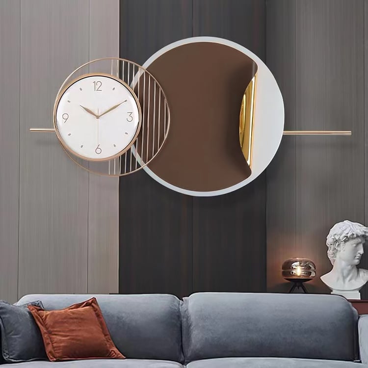 Modern Metal Wall Clock