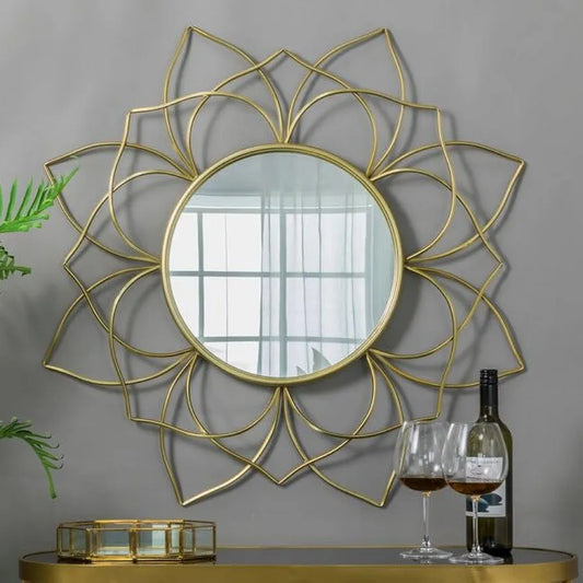 Sunflower Pattern Metal Wall Decor