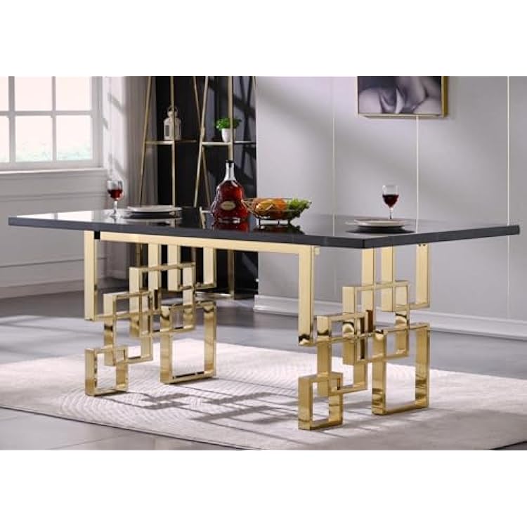 Rectangular Stainless steel Centre Table