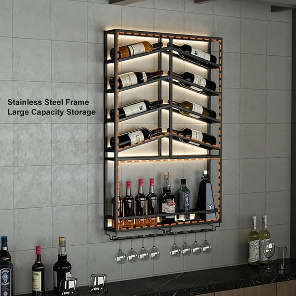 Decorative Bar Racks Buy Bar Cabinet Rack – PC HOME DECOR