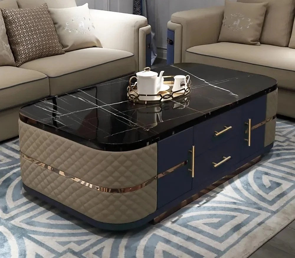 Buy Rectangular Double Storage Centre Table | Functional Elegance for ...